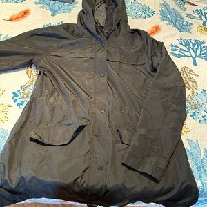 Springtime, light raincoat